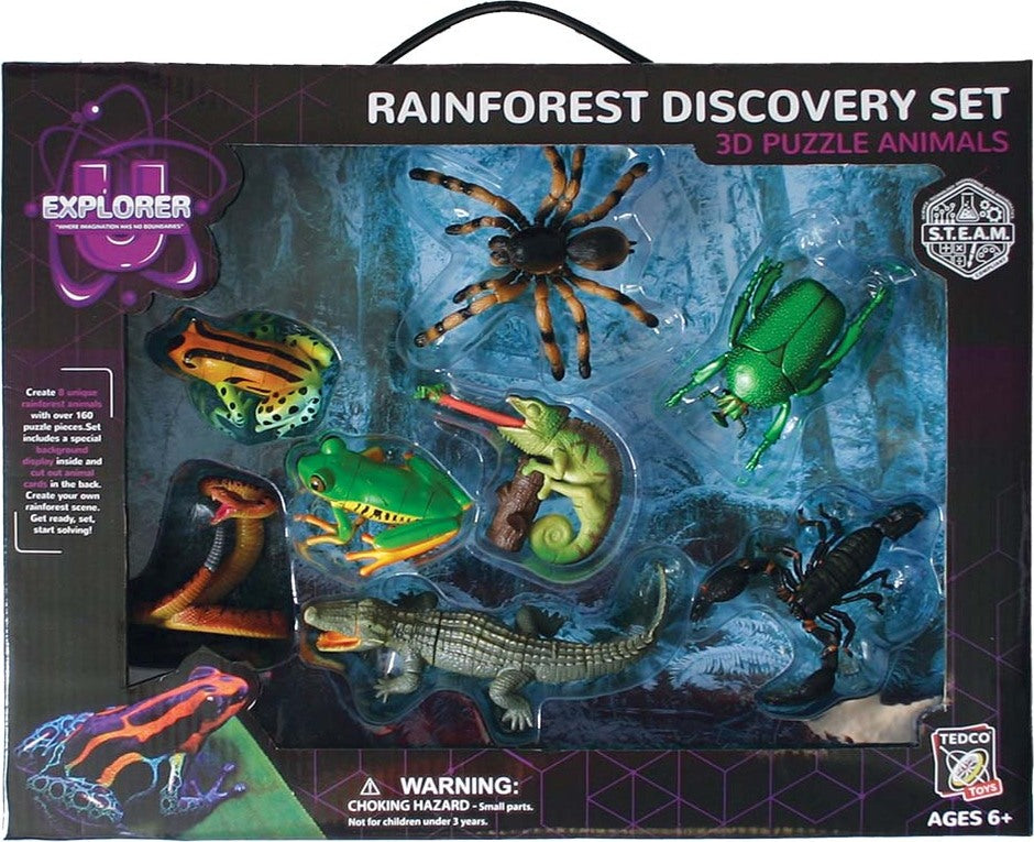 Rainforest 3D Puzzle Set